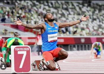 Anthony Zambrano, medalla de plata en Tokio 2020