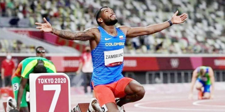 Anthony Zambrano, medalla de plata en Tokio 2020
