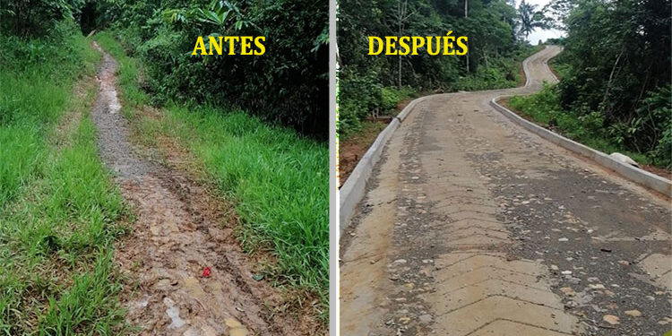 Bojayá: 772 metros de placa-huella