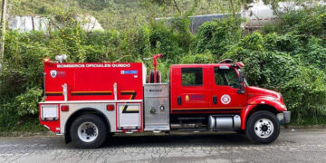 Nuevo carro de bomberos en Quibdó