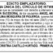 Edicto 1er. aviso Ángel Antonio Figueroa Moreno y Balduina Mosquera de Figueroa