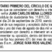 Edicto Juan Carlos Mena Lloreda