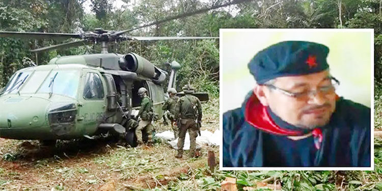 Confirman muerte en Litoral de San Juan de máximo cabecilla del ELN en el Chocó
