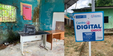 El robo de Mintic y Centros Poblados: ruinas de un “centro digital” en Lloró, Chocó