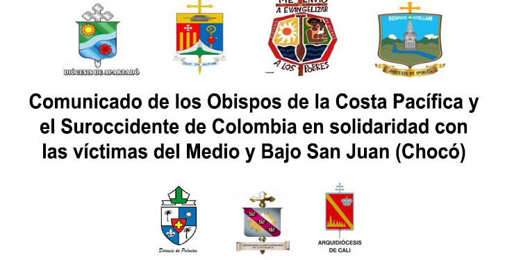 Solidaridad de los obispos del Pacífico con el Medio y Bajo San Juan