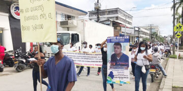 Marcha en Quibdó por la salud del Chocó