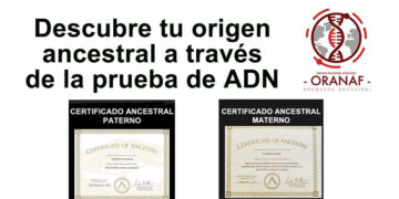 Descubre tu origen ancestral africano a través de la prueba de ADN.     ORANAF.ORG