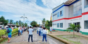 Bahía Solano: protesta contra la inseguridad