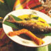 Chere ahumado en salsa de coco y borojó