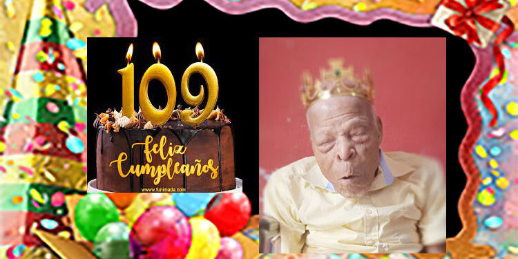 Bagadoseño cumplió 109 años