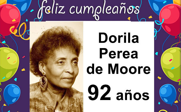 Doryla Perea de Moore, 92 años