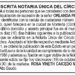 Edicto Orlanda Palacios Mosquera