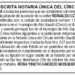 Edicto Reinaldo Córdoba Sánchez
