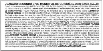 Mandamiento de pago
