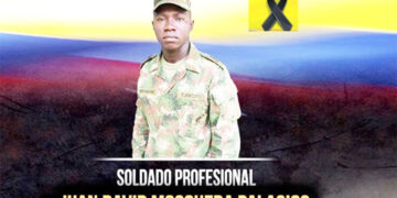 Soldado chocoano fue asesinado por disidencias de las Farc