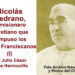Nicolás Medrano, el misionero claretiano que compuso los Gozos Franciscanos (I)