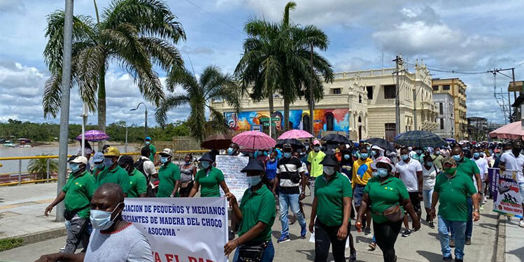 Gobierno nacional sigue negándose a dialogar con los mineros del Chocó