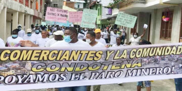 Crece el apoyo al paro minero en el Chocó