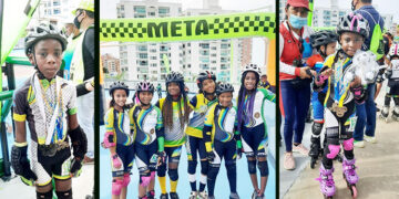 Chocó se bañó de oro en nacional de patinaje