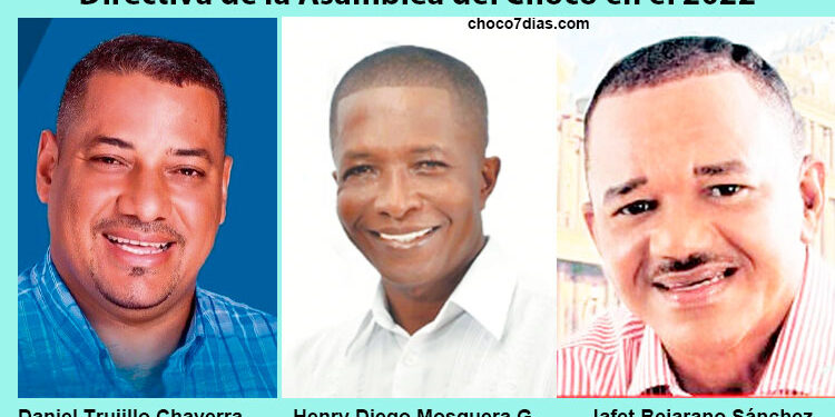 Directiva de la Asamblea del Chocó en el 2022