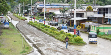 Bahía Solano: convenio para pavimentar la avenida Los Delfines