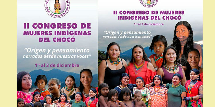 II Congreso de mujeres indígenas del Chocó