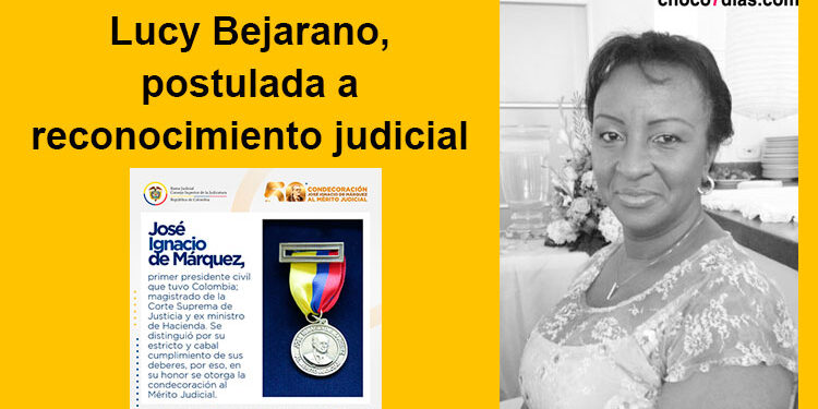Lucy Bejarano, postulada a reconocimiento judicial