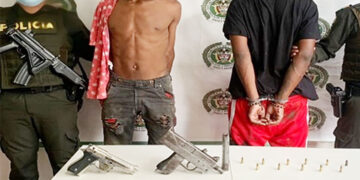 Lo capturaron con una subametralladora mini UZI