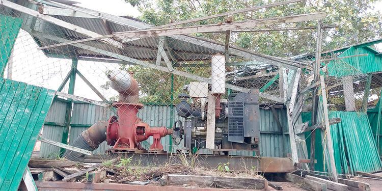 En total abandono motobombas donadas a Riosucio