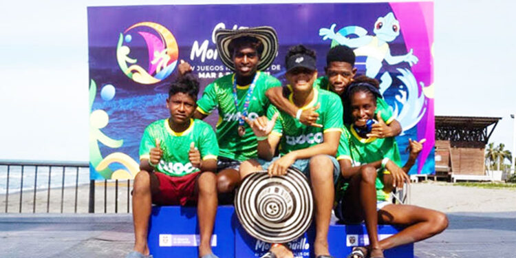 Chocó: bronce en Juegos Nacionales de Mar y Playa