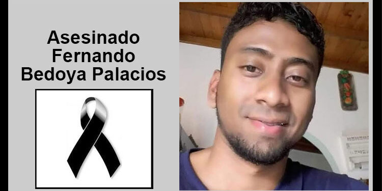 Asesinado Fernando Bedoya Palacios
