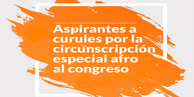48 listas de candidatos para las dos curules afro