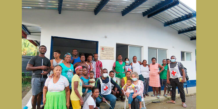 Alto Baudó: puesto de salud en Cugucho
