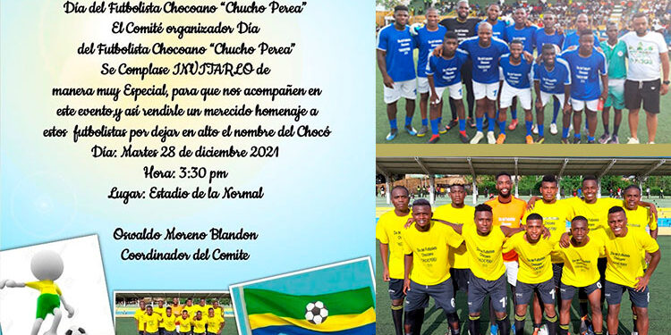 Homenaje a los futbolistas chocoanos en Quibdó