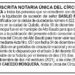 Edicto Basilio Mosquera Mena