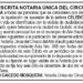 Edicto Celedonia Palacios de Palacios