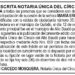 Edicto María Erlinda Mosquera