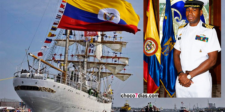 Un chocoano es el nuevo comandante del buque escuela Gloria