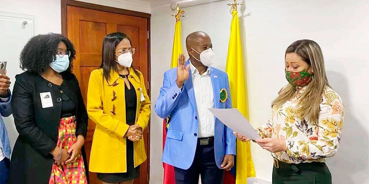Chocoano se posesionó como concejal de Bogotá