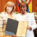 Lucy Bejarano recibió hoy alto reconocimiento al mérito judicial