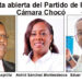 Lista del partido de La U a la Cámara por el Chocó