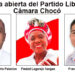 Lista del partido liberal a la Cámara por el Chocó
