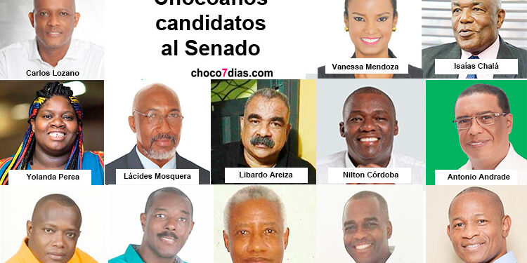Se inscribieron 13 chocoanos como candidatos al senado