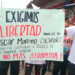 Acandileros piden la libertad de Óscar Moreno Ricardo