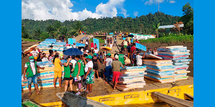 Más ayudas humanitarias en Alto Baudó
