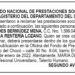 Edicto 2do. aviso Arquímedes Bermúdez Mena