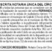 Edicto Fernando Rojas Isarama