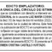 Edicto Luz María Cossio