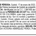 Pérdida CDT. Miguel Chalá Valencia.
