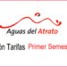 Aguas del Atrato: Tarifas Primer Semestre 2022
